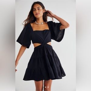 Free People Cross of Sunlight Mini Dress